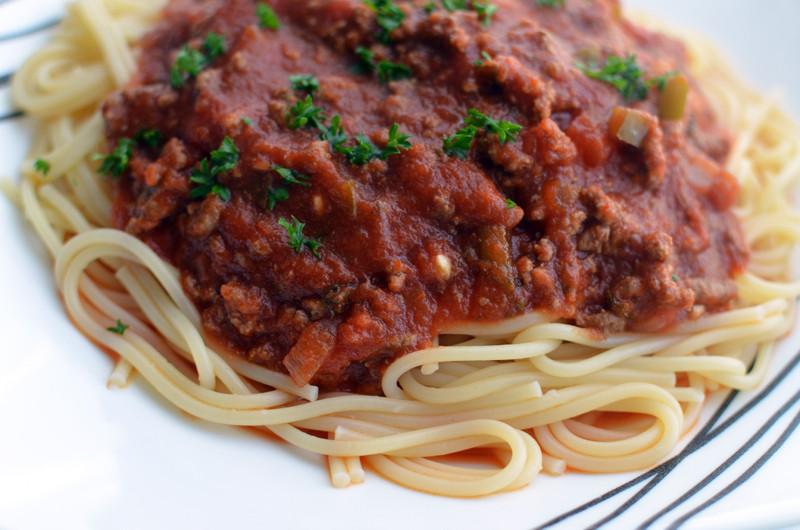 Pioneer Woman Spaghetti Sauce
 Pioneer Woman’s Spaghetti