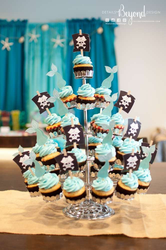 Pirate And Mermaid Party Ideas
 Pirate & Mermaid Under the Sea Birthday Party Ideas