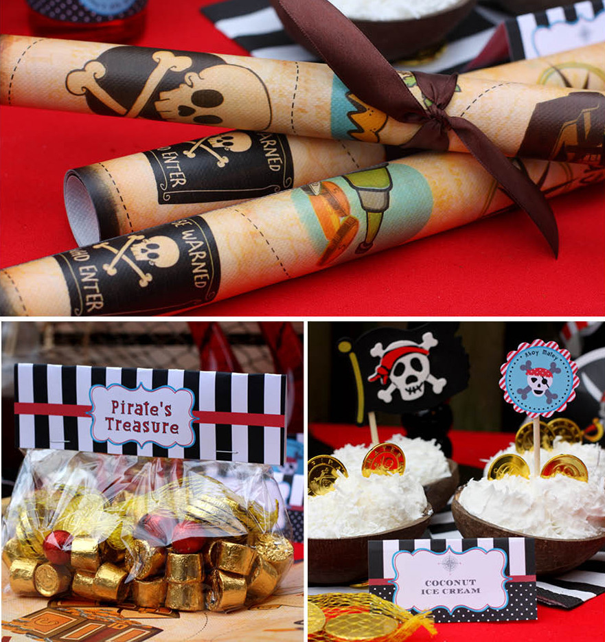 Pirates Birthday Party Ideas
 Pirates of the Caribbean Birthday Party