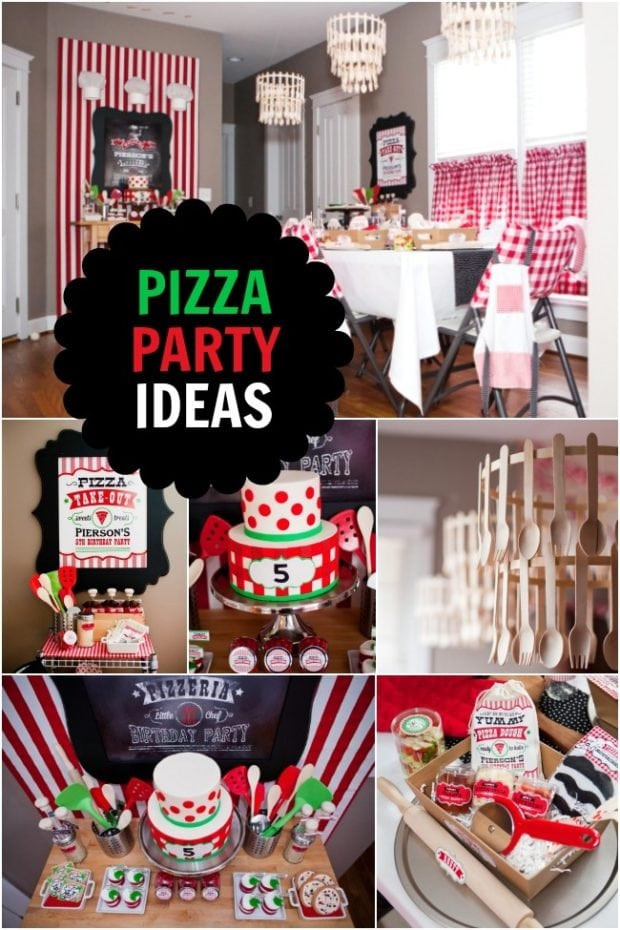 Pizza Birthday Party Ideas
 Boy s Pizzeria Themed Birthday Party