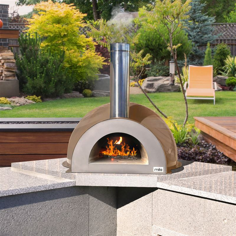 Pizza Oven Kit DIY
 Deluxe Mila 60 Pizza Oven Kit with Unique posite Shell