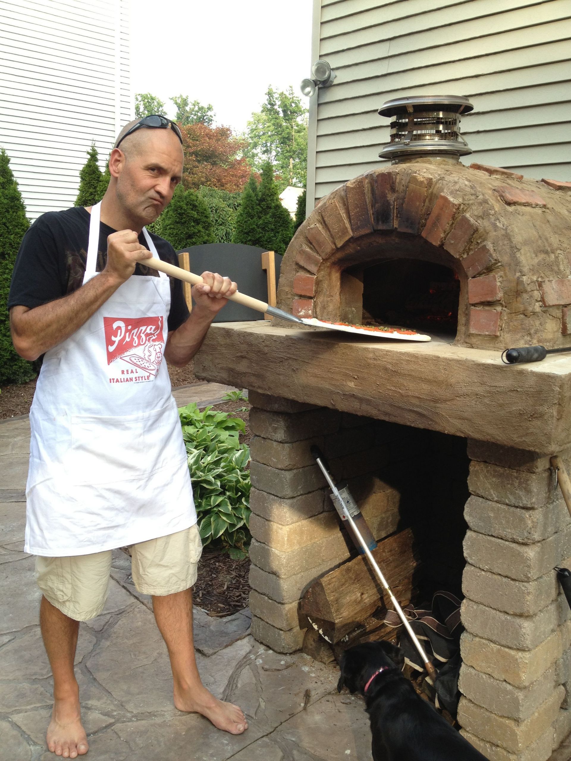 Pizza Oven Kit DIY
 Real Men Wear Aprons This DIY Wood Fired Outdoor Pizza