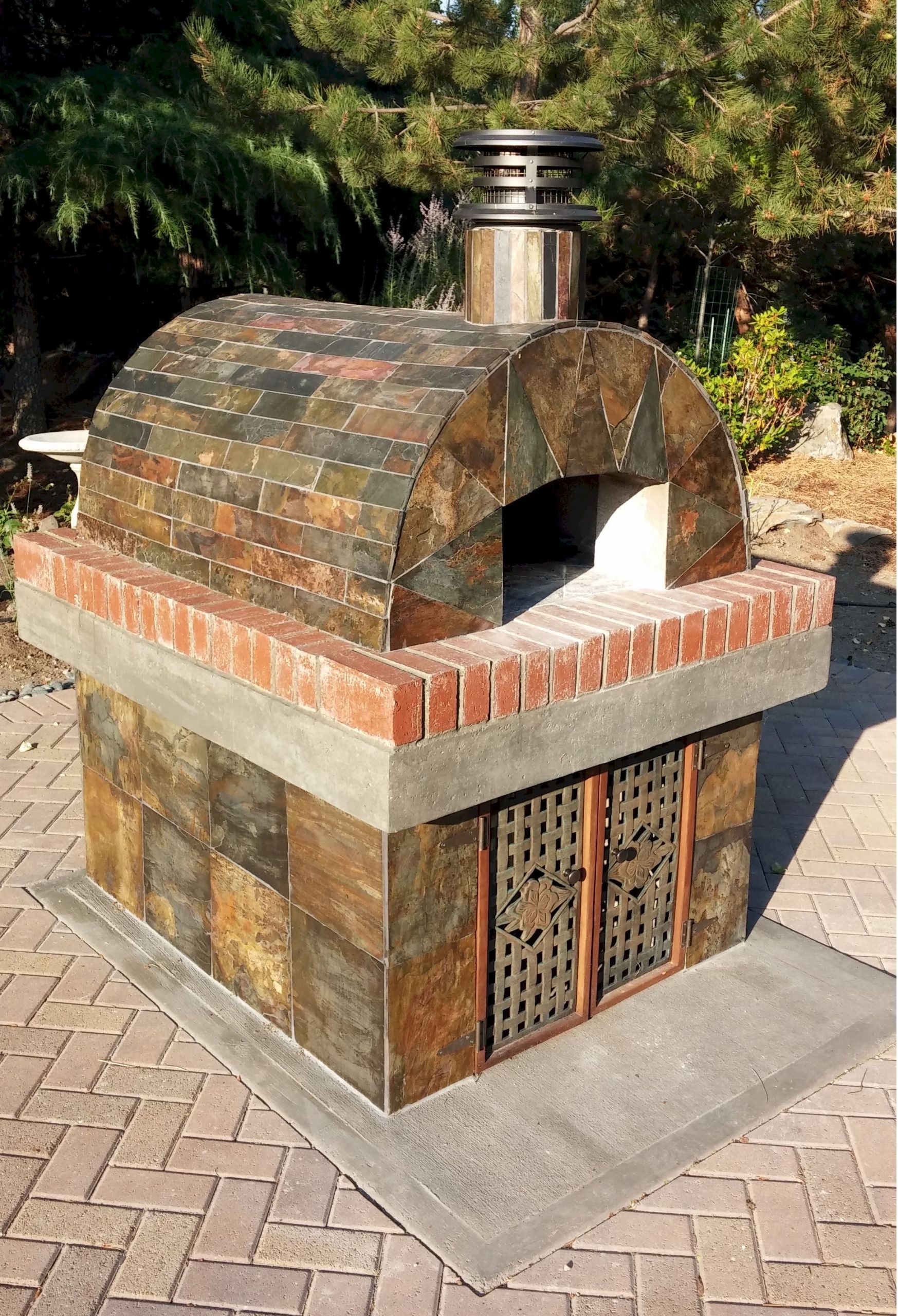 Pizza Oven Kit DIY
 This beautiful wood fired pizza oven was built with the