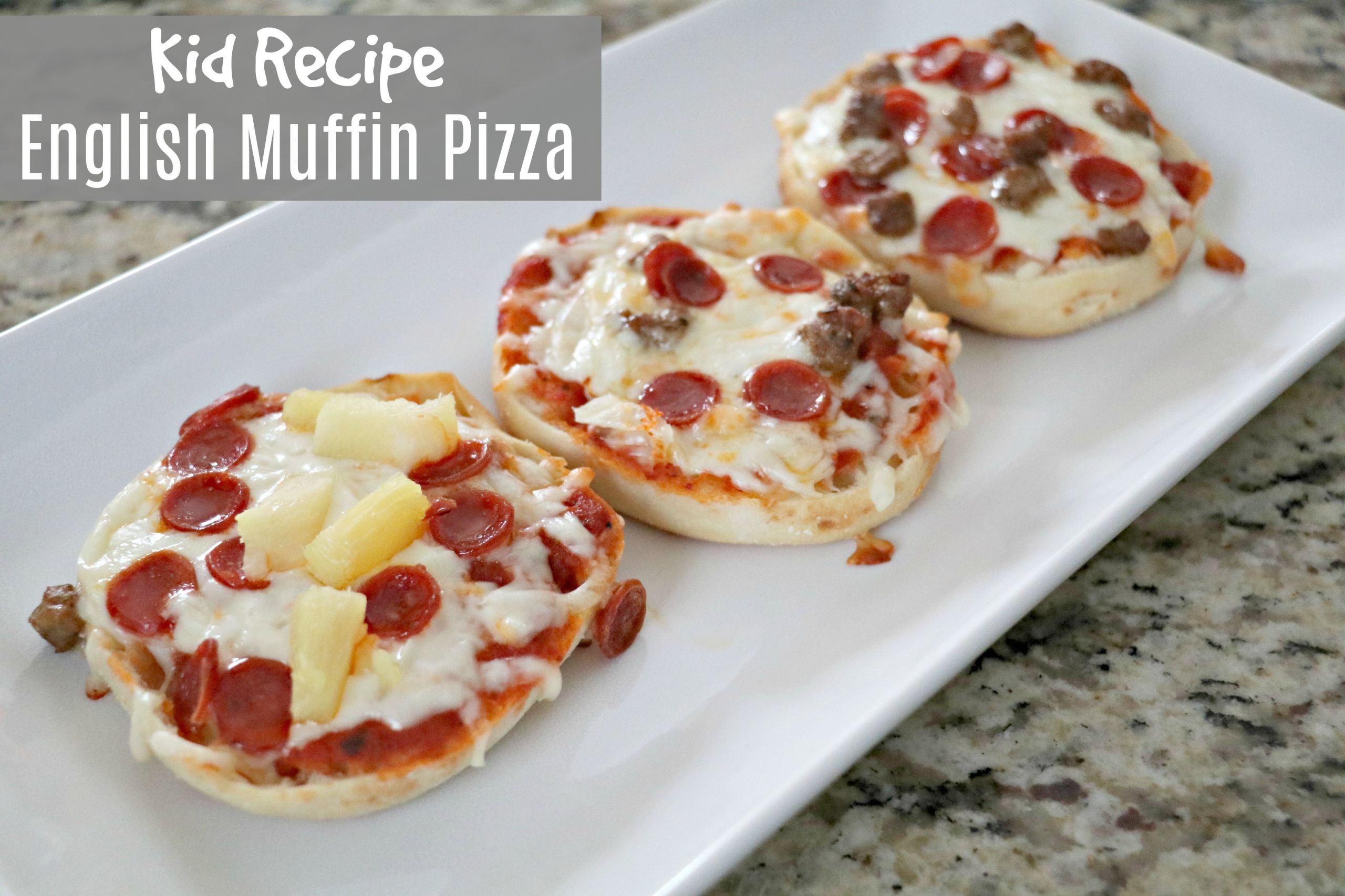 Pizza Recipes For Kids
 English Muffin Pizzas The Perfect Kid Friendly Recipe