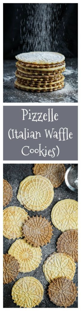 Pizzelle Italian Waffle Cookies
 Pizzelle Italian Waffle Cookies and Giveaway