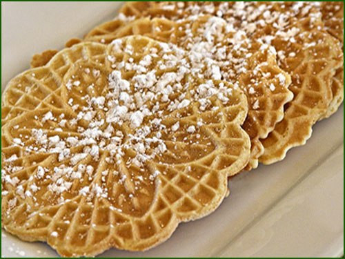 Pizzelle Italian Waffle Cookies
 Pizzelle Cookies