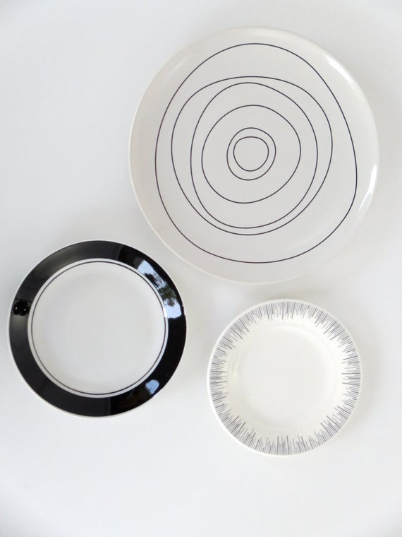 Plated Modern Kitchen
 Kitchen Wall Decor Decorative Plates Modern Abstract Decor