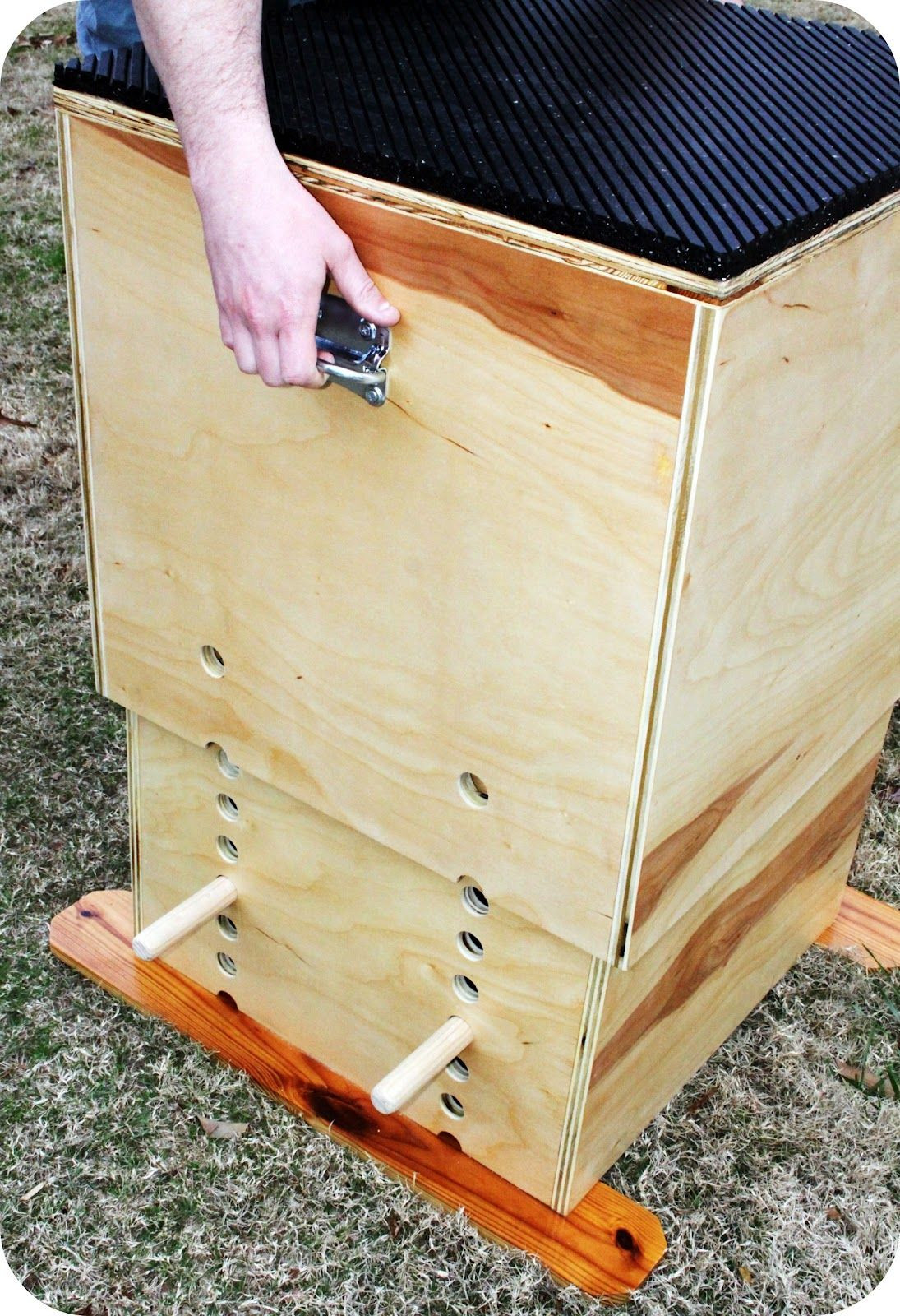 Plyo Box DIY
 TrendyToolbox ADJUSTABLE WOODEN PLYO BOX