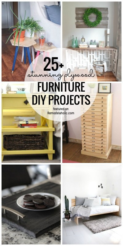 Plywood Furniture DIY
 Remodelaholic