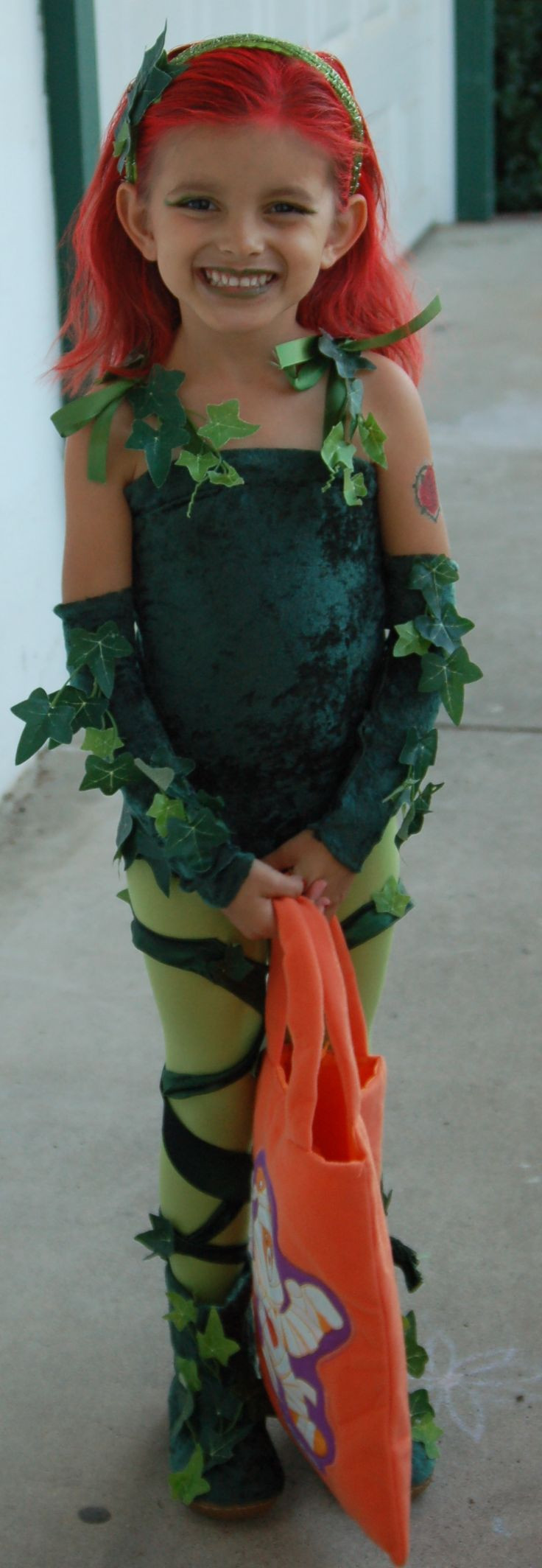 Poison Ivy DIY Costume
 607 best Costumes 2 images on Pinterest