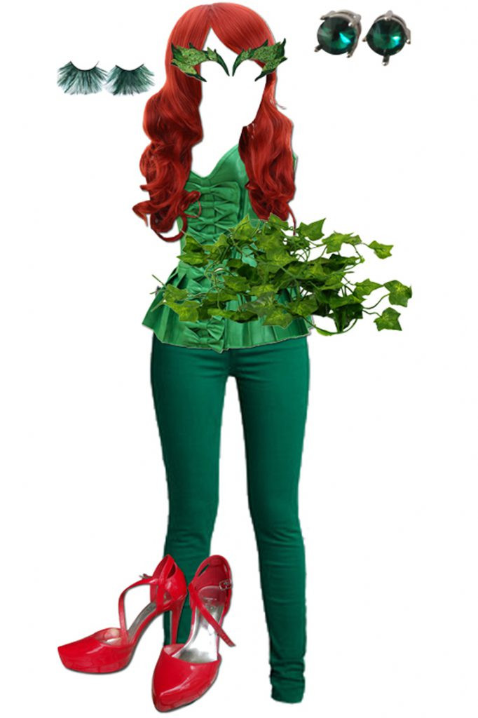 Poison Ivy DIY Costume
 DIY Poison Ivy Costume Eyebrows Style Within Grace