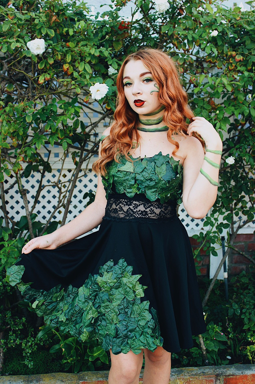 Poison Ivy DIY Costume
 DIY Poison Ivy Costume – Hannah Jacqueline