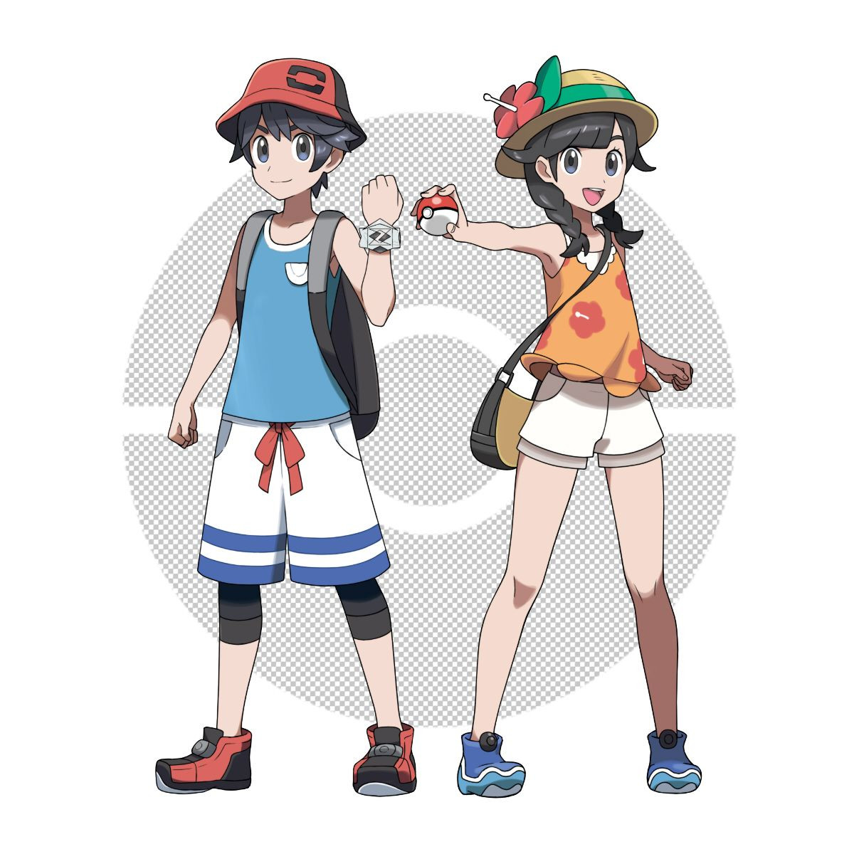 Pokemon Ultra Sun Female Hairstyles
 Artist Pixiv Id