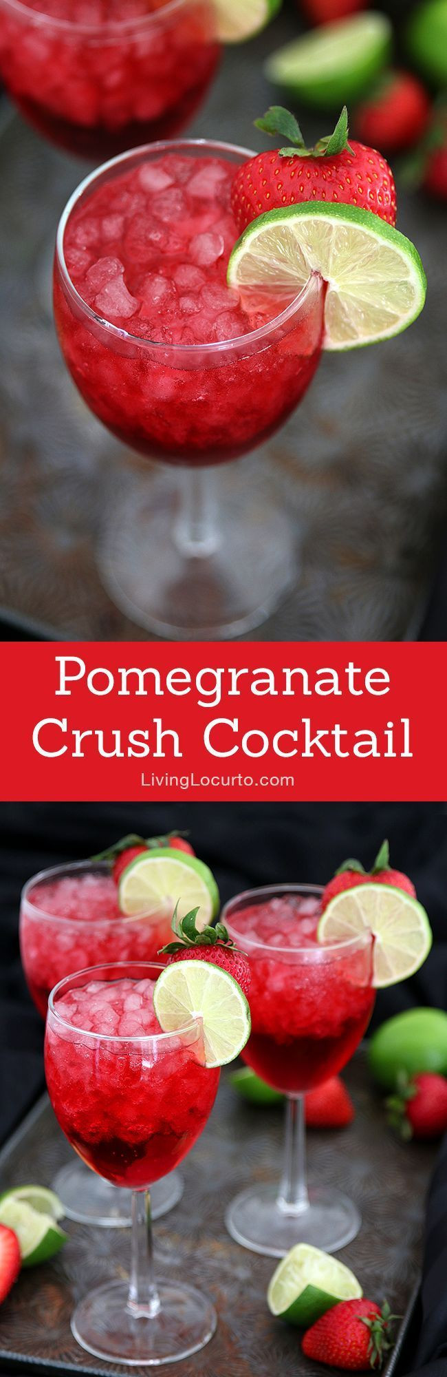 Pomegranate Cocktails Recipes
 Pomegranate Crush Cocktail Recipe