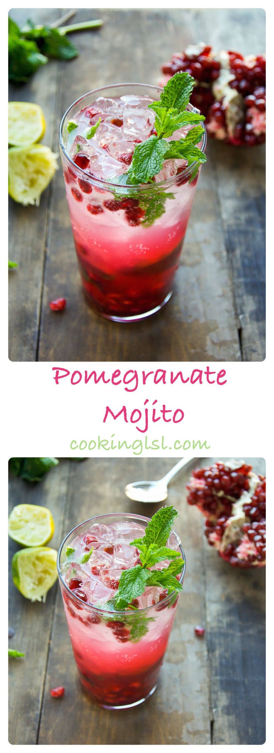 Pomegranate Cocktails Recipes
 Pomegranate Mojito Cocktail
