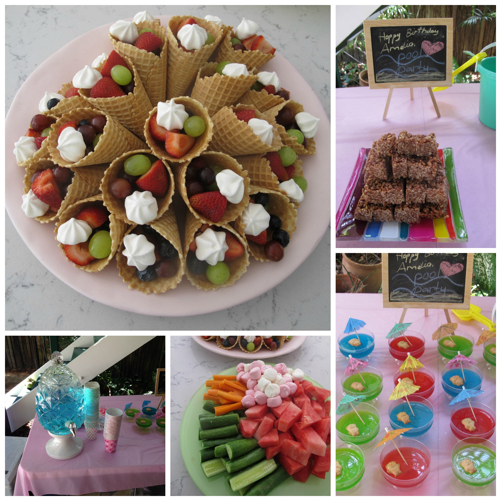 Pool Party Food Ideas For Teenagers
 Birthday Pool Party Tips Tricks and Cake hint have