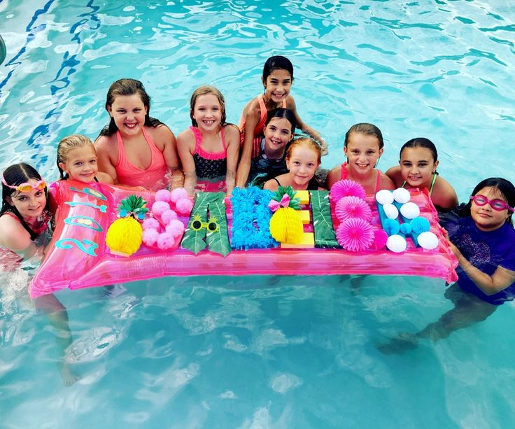 Pool Party Ideas For 12 Year Olds
 Pineapple in Paradise Pool Party Awesome birthday party