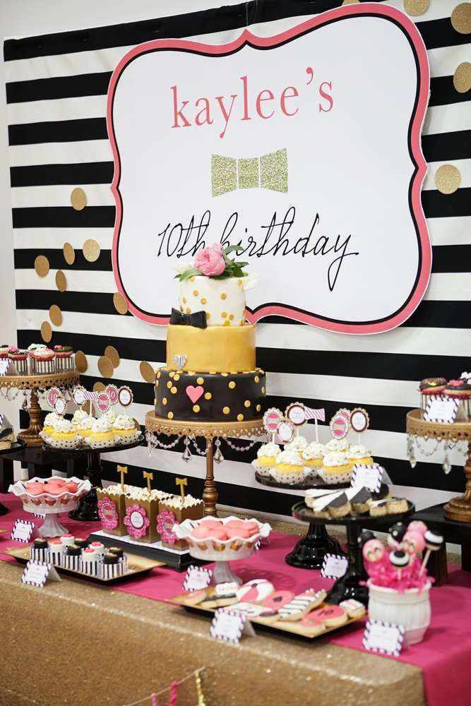 Pool Party Ideas For 12 Year Olds
 A Glamorous Kate Spade Inspired Pool Party