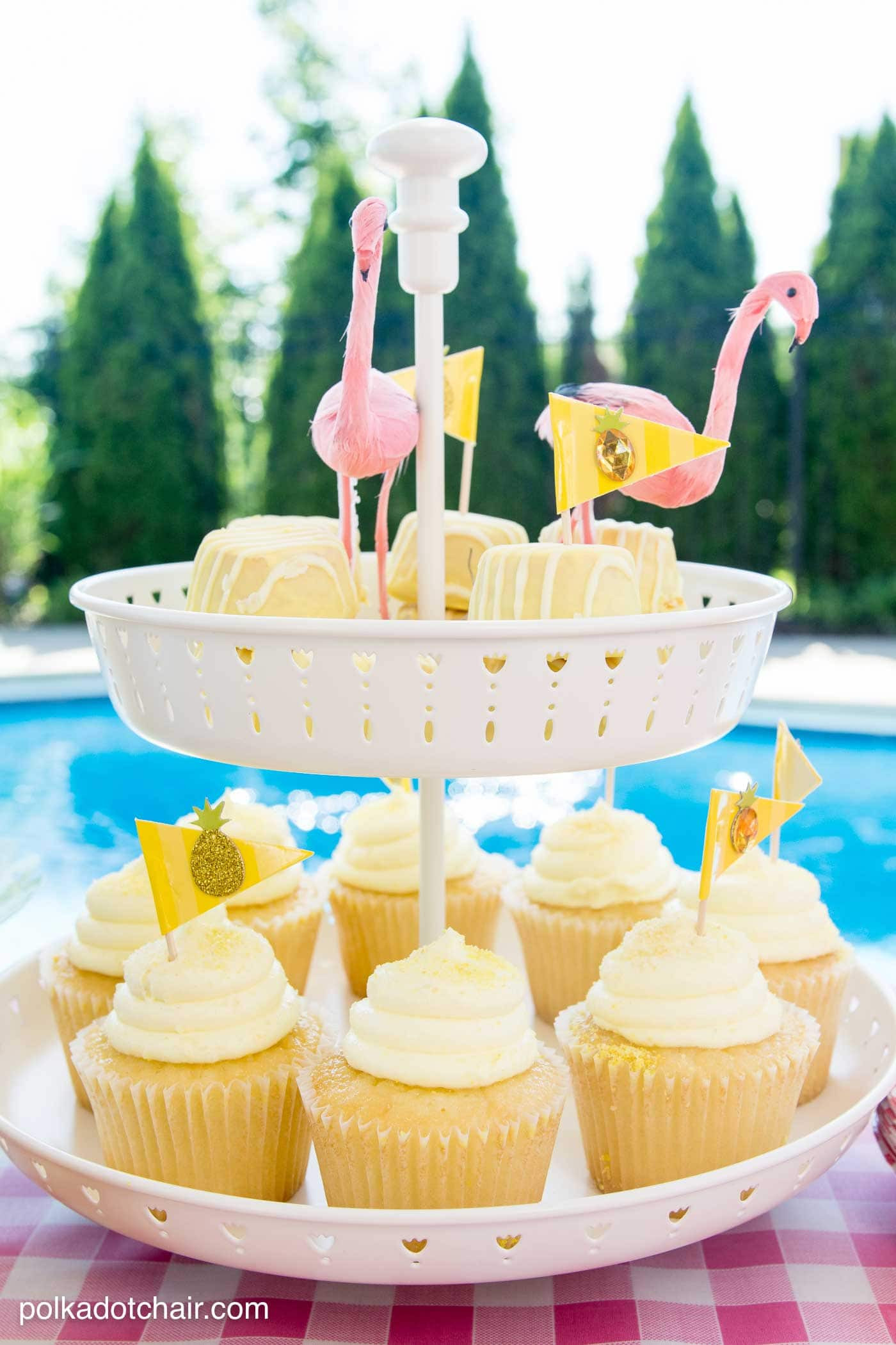 Pool Party Ideas
 Summer Backyard Flamingo Pool Party Ideas The Polka Dot