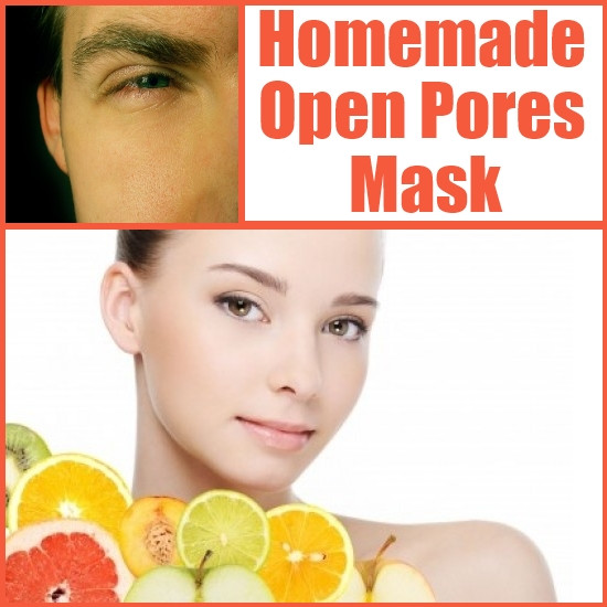 Pore Mask DIY
 Homemade Open Pore Mask