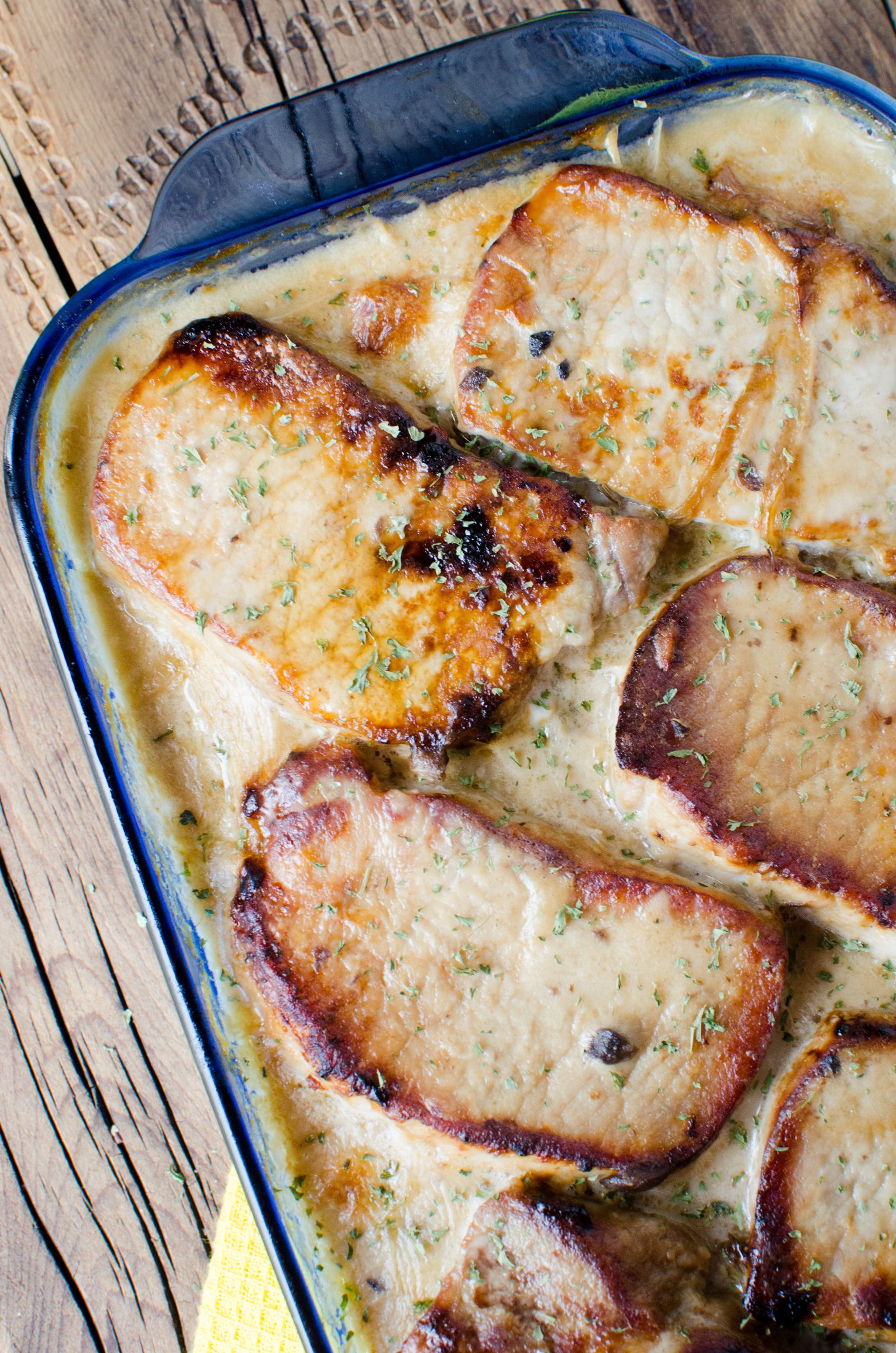 Pork Chop Casserole With Potatoes
 Smothered Pork Chop Scalloped Potato Casserole