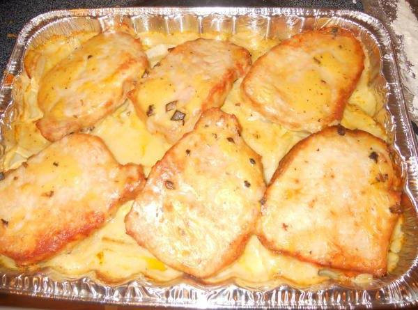 Pork Chop Casserole With Potatoes
 Pork Chop Potato Casserole – 1K Recipes