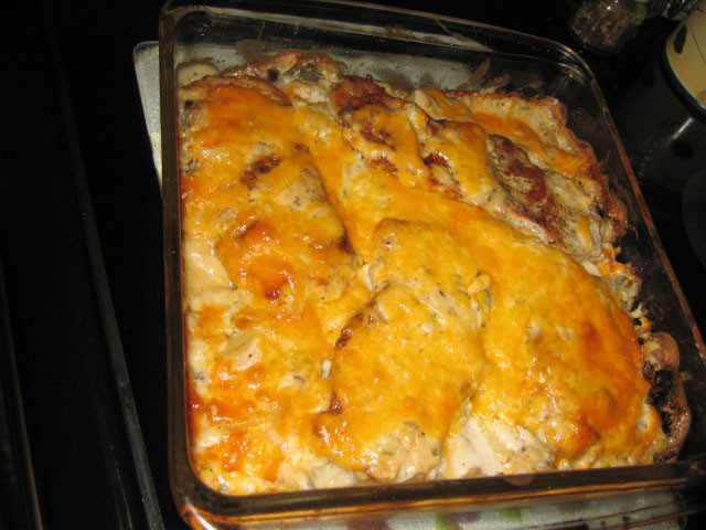 Pork Chop Casserole With Potatoes
 Cheesy Pork Chop and Potato Casserole