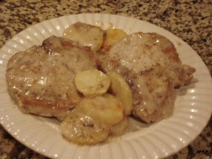 Pork Chop Casserole With Potatoes
 PORK CHOP & POTATO CASSEROLE