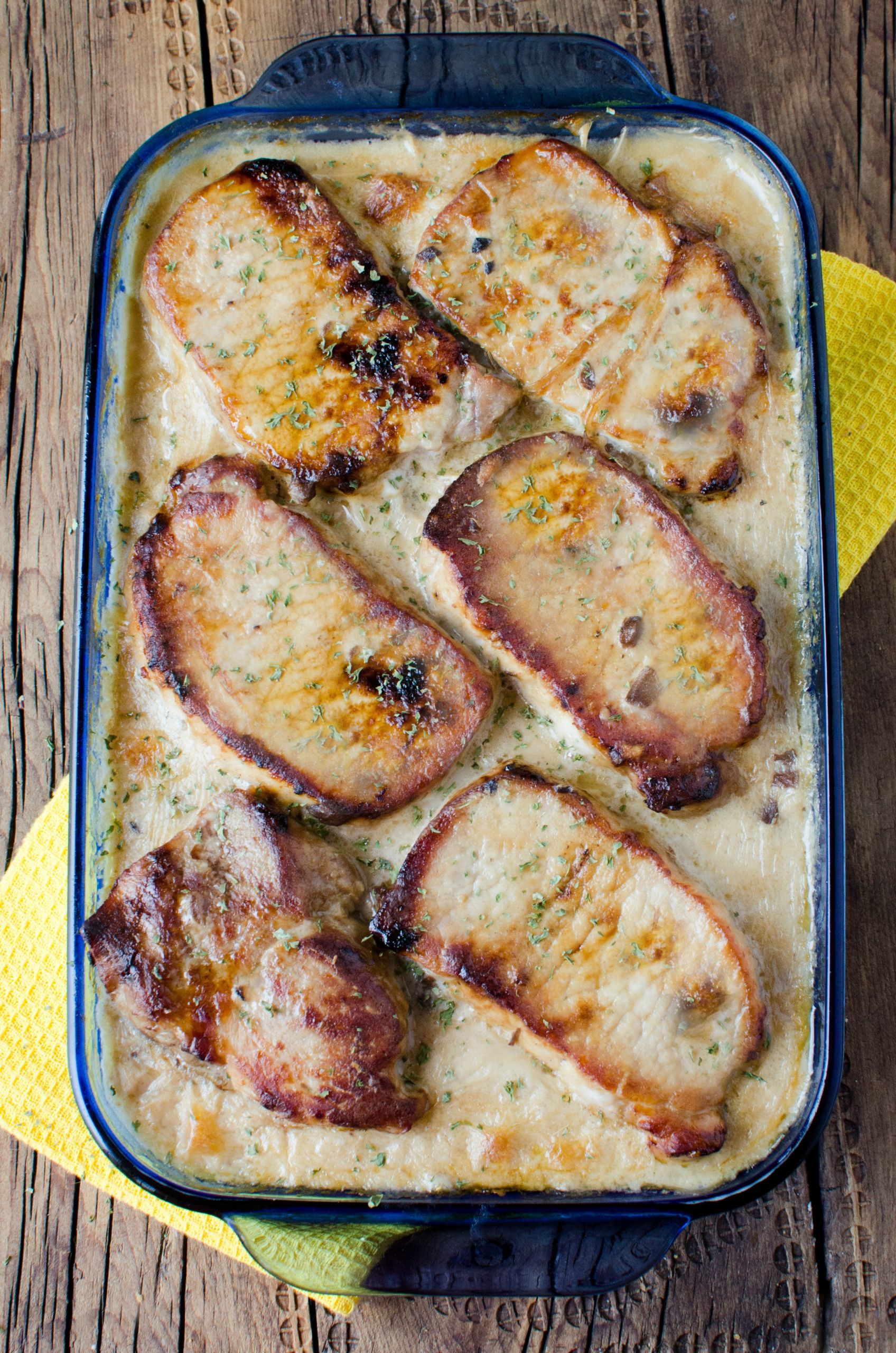 Pork Chop Casserole With Potatoes
 Smothered Pork Chop Scalloped Potato Casserole