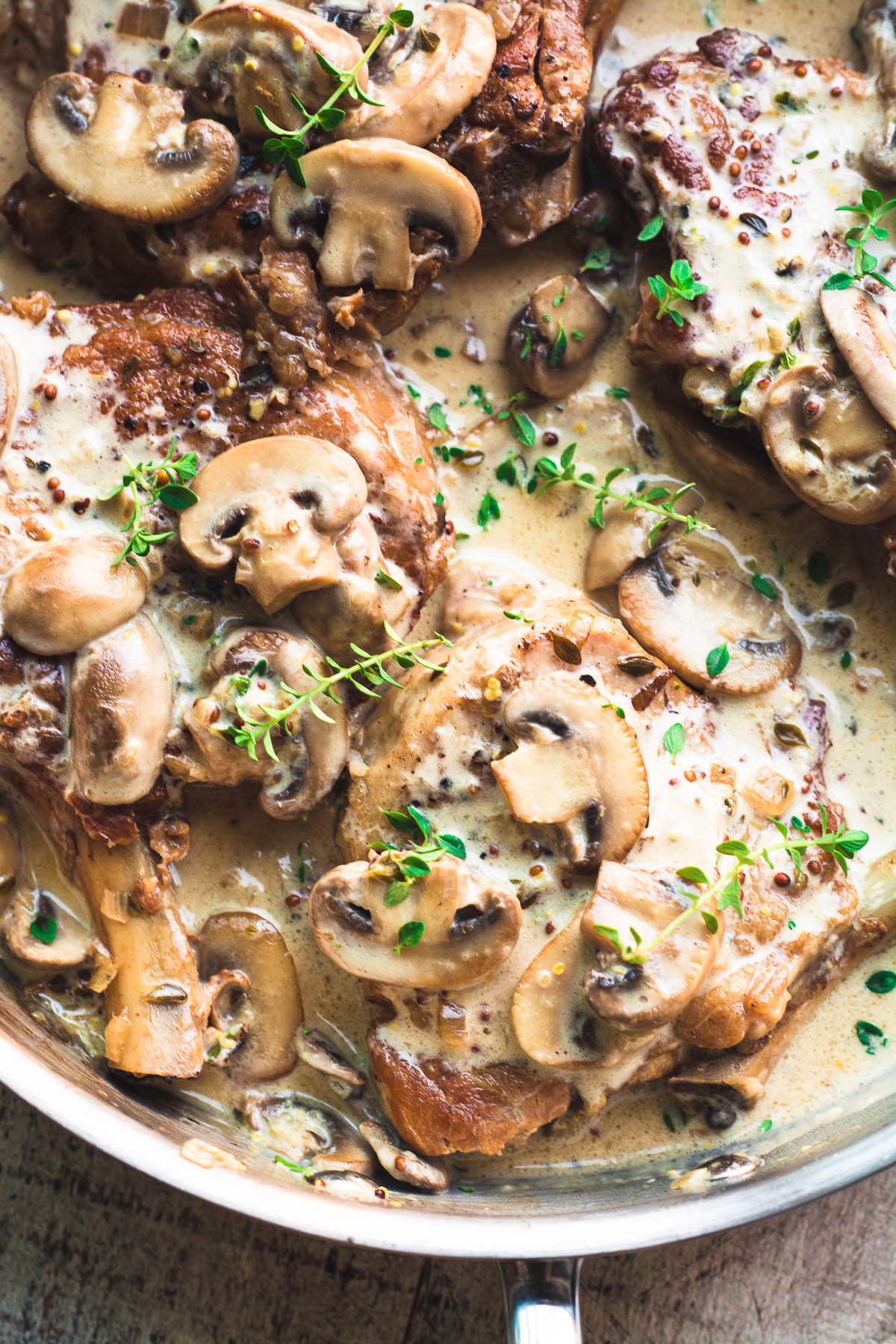 Pork Chop Recipes Instant Pot
 Instant Pot Pork Chops in Creamy Mushroom Sauce