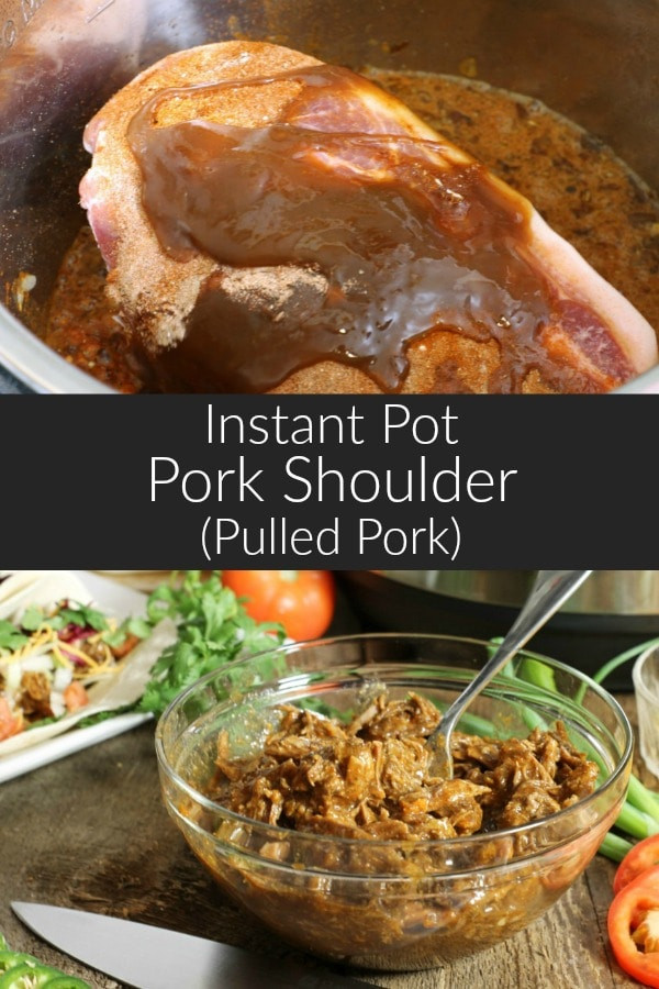 Pork Shoulder Instant Pot Recipe
 Instant Pot Pork Shoulder For Pulled Pork Sandwiches