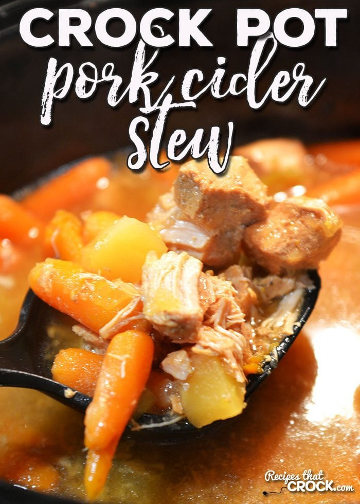 Pork Stew Crock Pot Recipes
 Crock Pot Pork Cider Stew Recipes That Crock