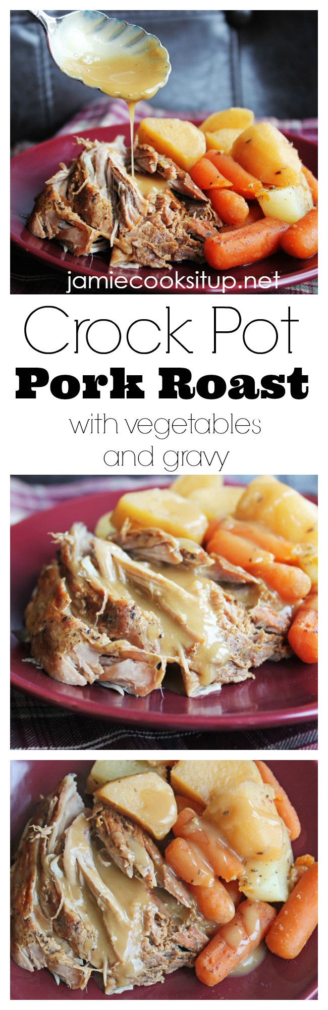 Pork Stew Crock Pot Recipes
 Crock Pot Pork Roast with Ve ables and Gravy Renewed