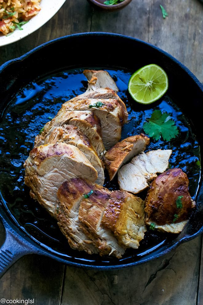 Pork Tenderloin Mexican Recipes
 Chipotle Pork Tenderloin And Mexican Rice Recipe – pork