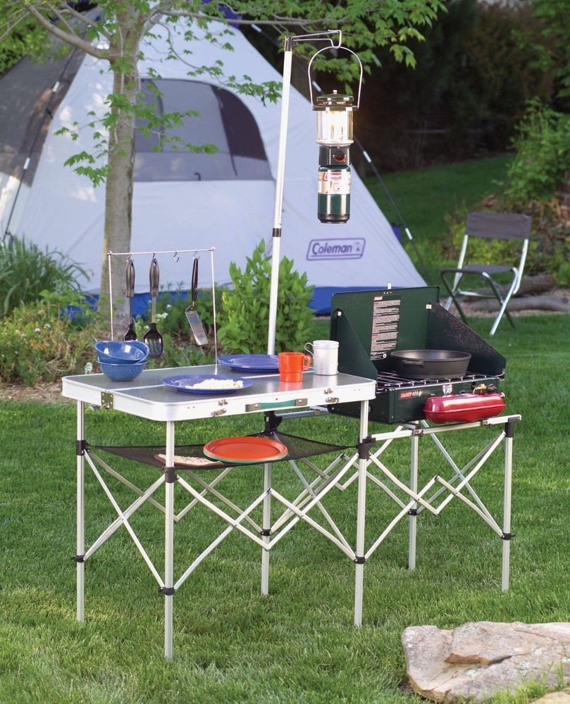 Portable Outdoor Kitchens
 Portable Outdoor Kitchen Pack Away Stove Countertop Table