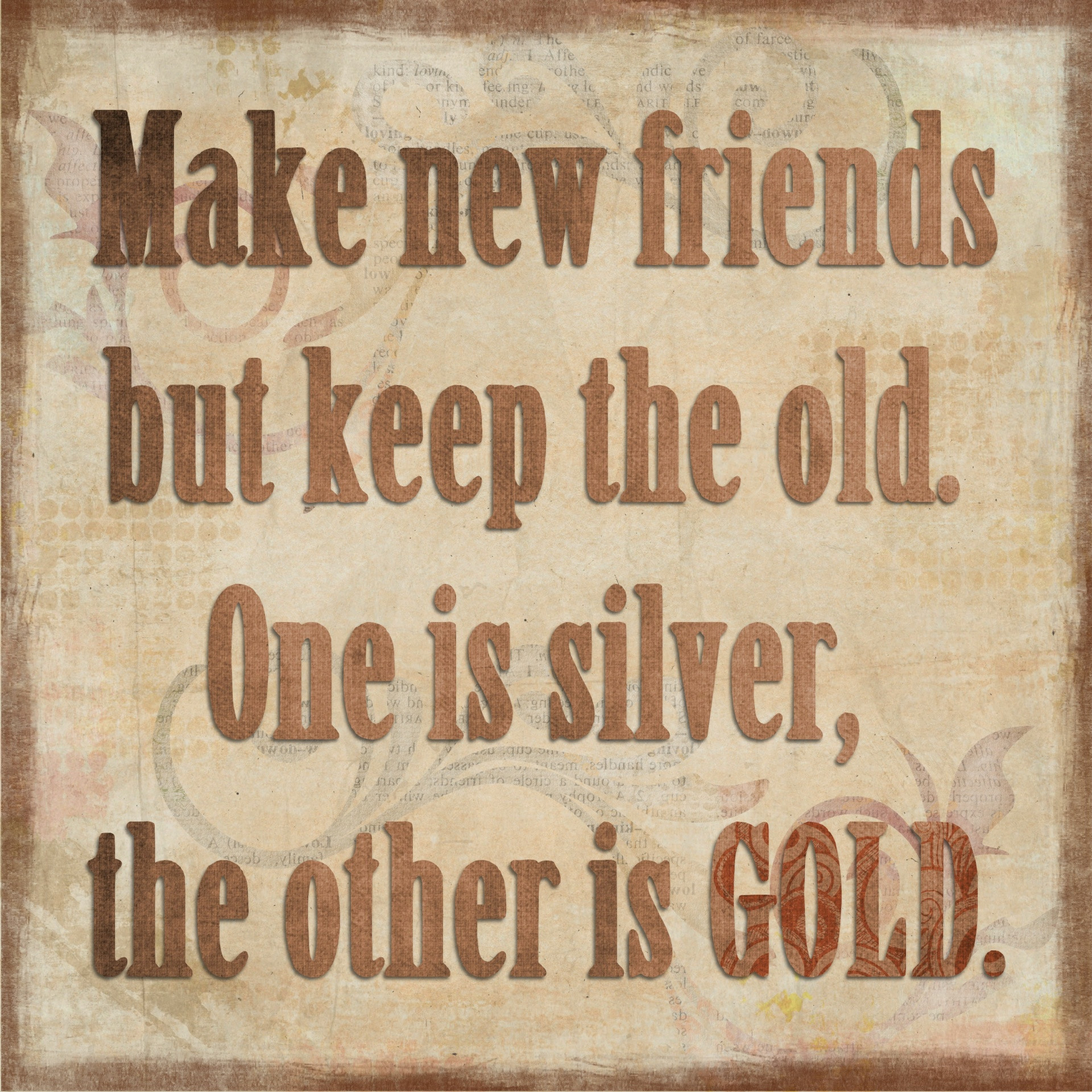 Positive Quotes For Friends
 The Poetry of Making New Friends