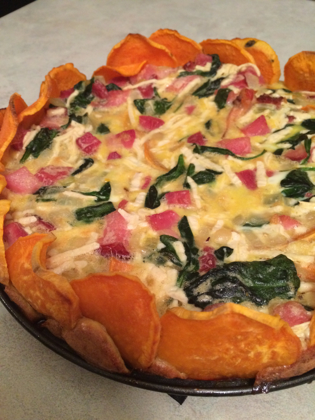 Potato Crust Quiche
 Sweet Potato Crusted Quiche – sweetbettysblog