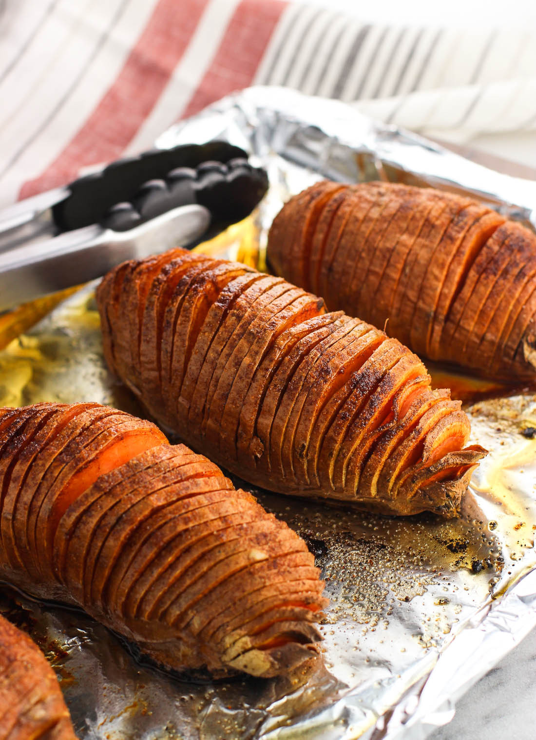 Potato Side Dishes For Steak
 Sweet and Smoky Hasselback Sweet Potatoes