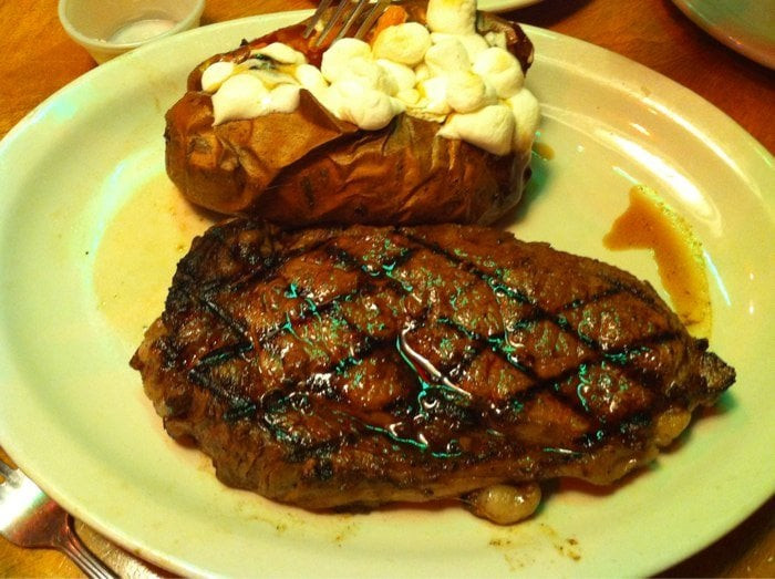 Potato Side Dishes For Steak
 Ribeye Steak with Sweet Potato side dish Yelp