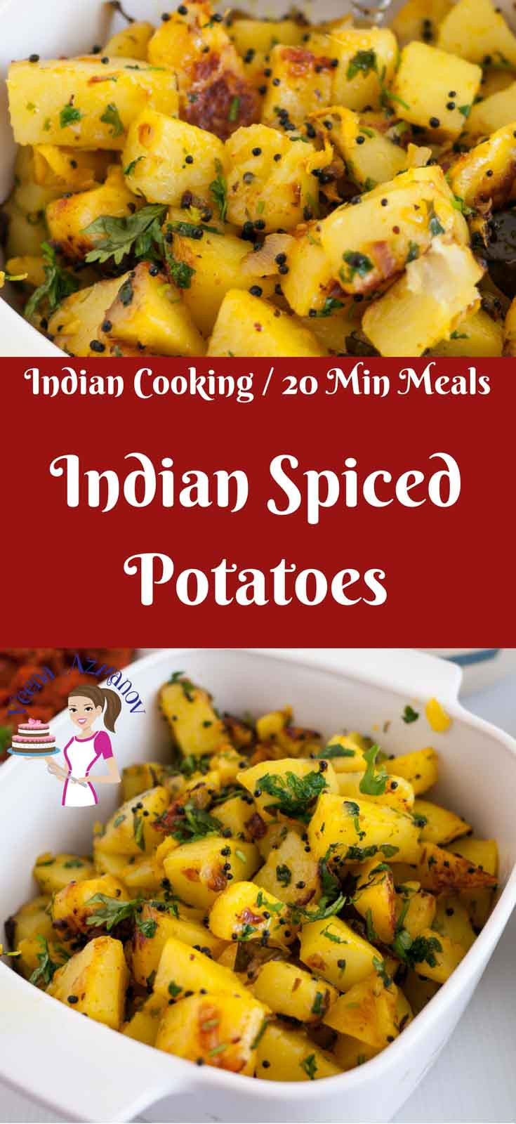 Potatoes Indian Recipes
 Quick Indian Spiced Potatoes in JUST 20 minutes Veena