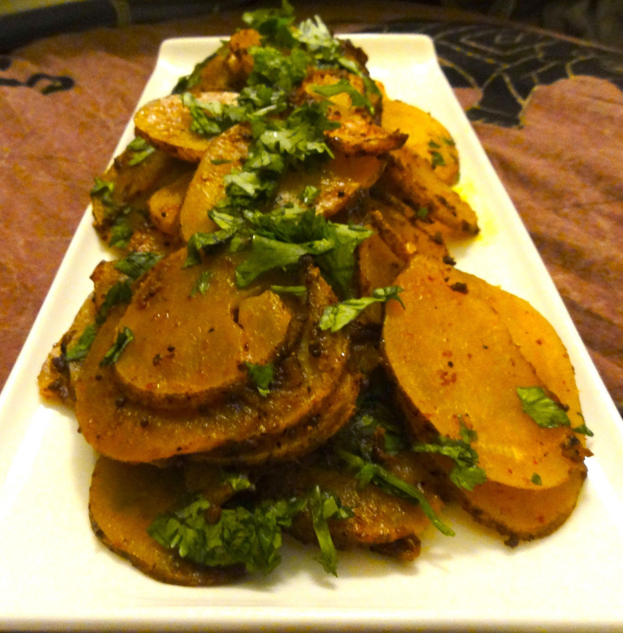 Potatoes Indian Recipes
 Indian Potato "Chips" – ChefPriyanka