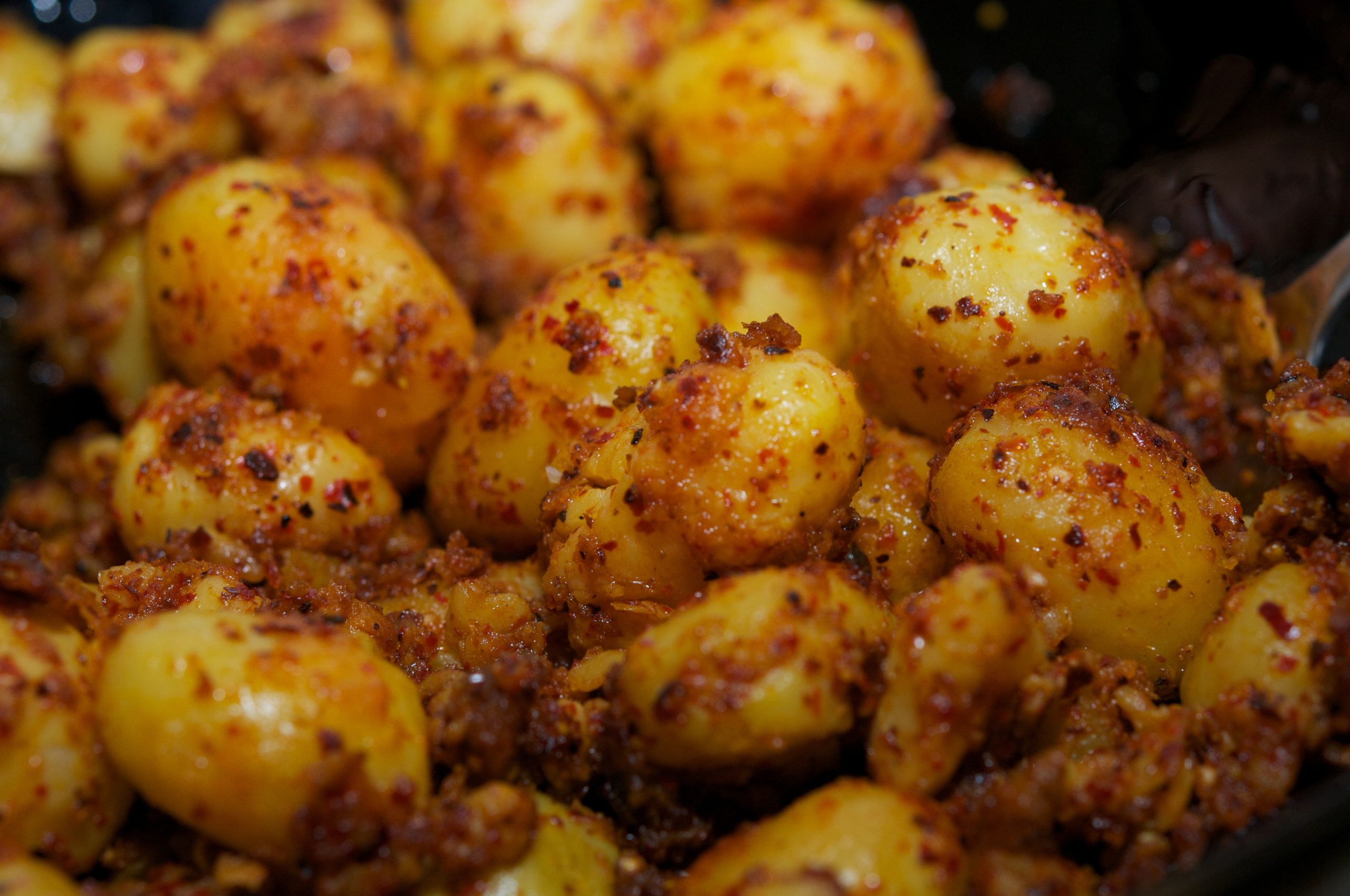 Potatoes Indian Recipes
 Indian Spicy Potatoes recipe