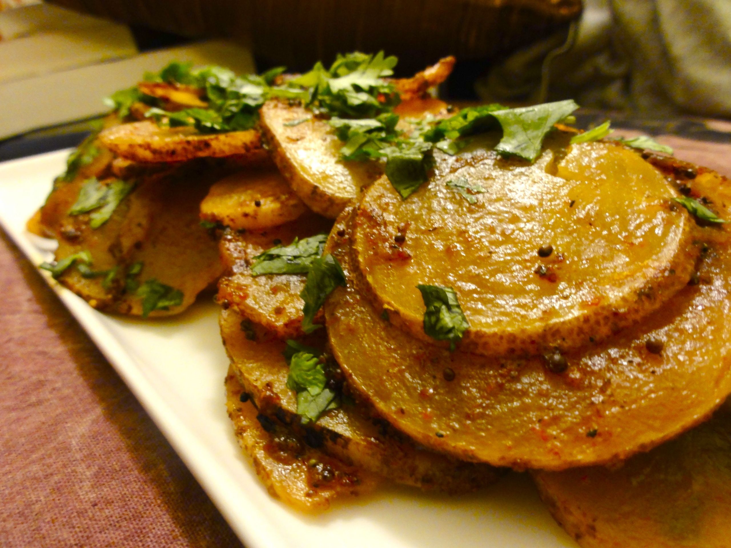 Potatoes Indian Recipes
 Indian Potato "Chips" – ChefPriyanka