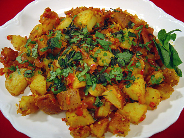 Potatoes Indian Recipes
 Indian Style Potatoes Khatta Aloo Recipe Food