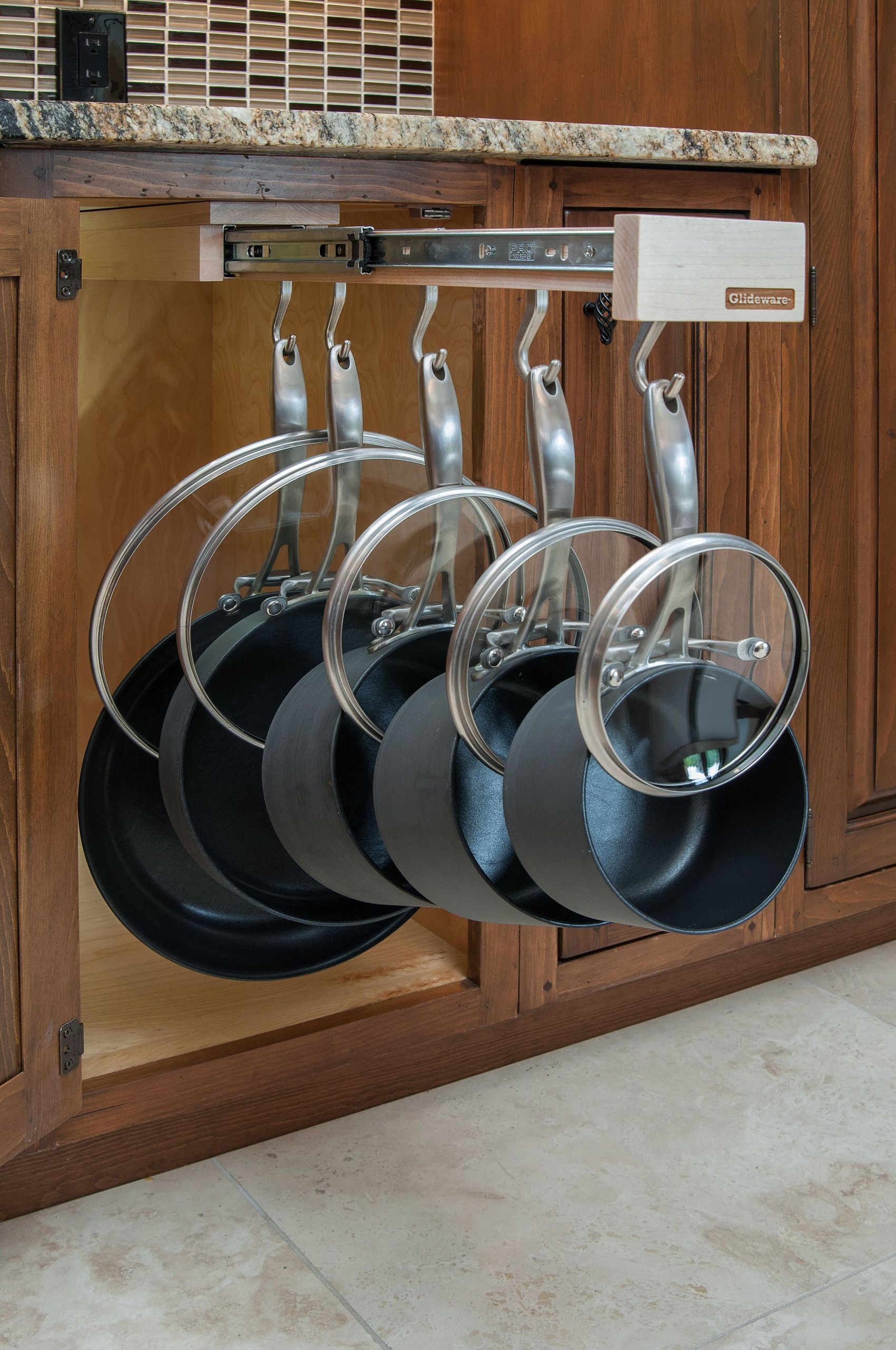 Pots And Pans Organizer DIY
 Great way to organize your pots pans