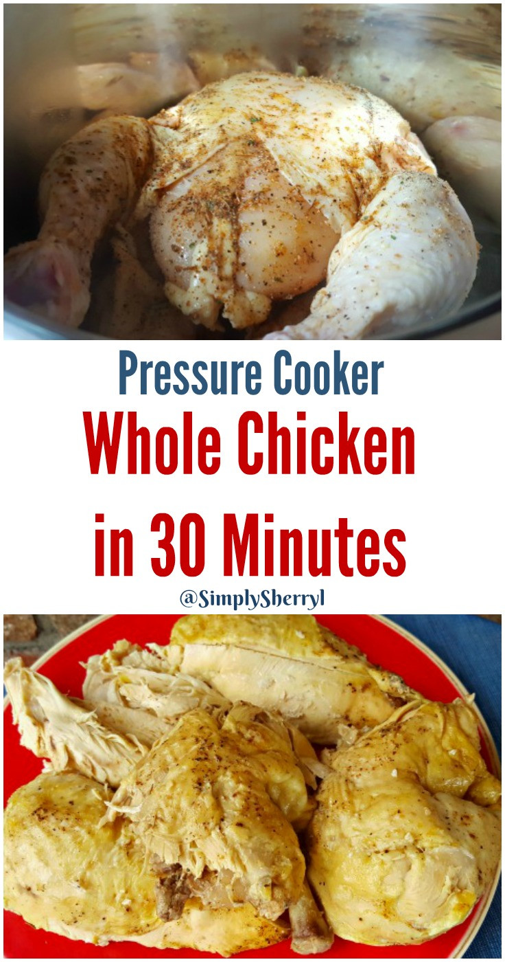 Power Pressure Cooker Xl Recipes Whole Chicken
 Pressure Cooker Whole Chicken