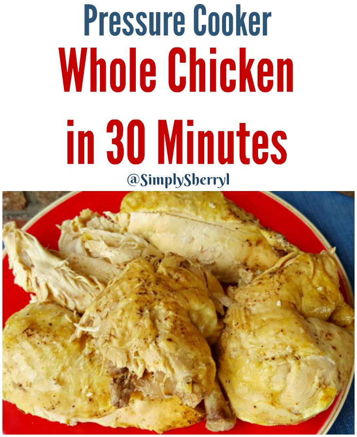 Power Pressure Cooker Xl Recipes Whole Chicken
 Pressure Cooker Whole Chicken