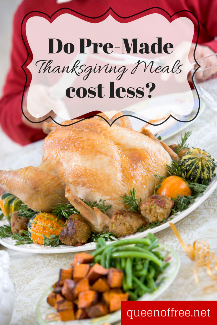 Premade Turkey Dinners
 Could Thanksgiving Meals to Go Be Cheaper