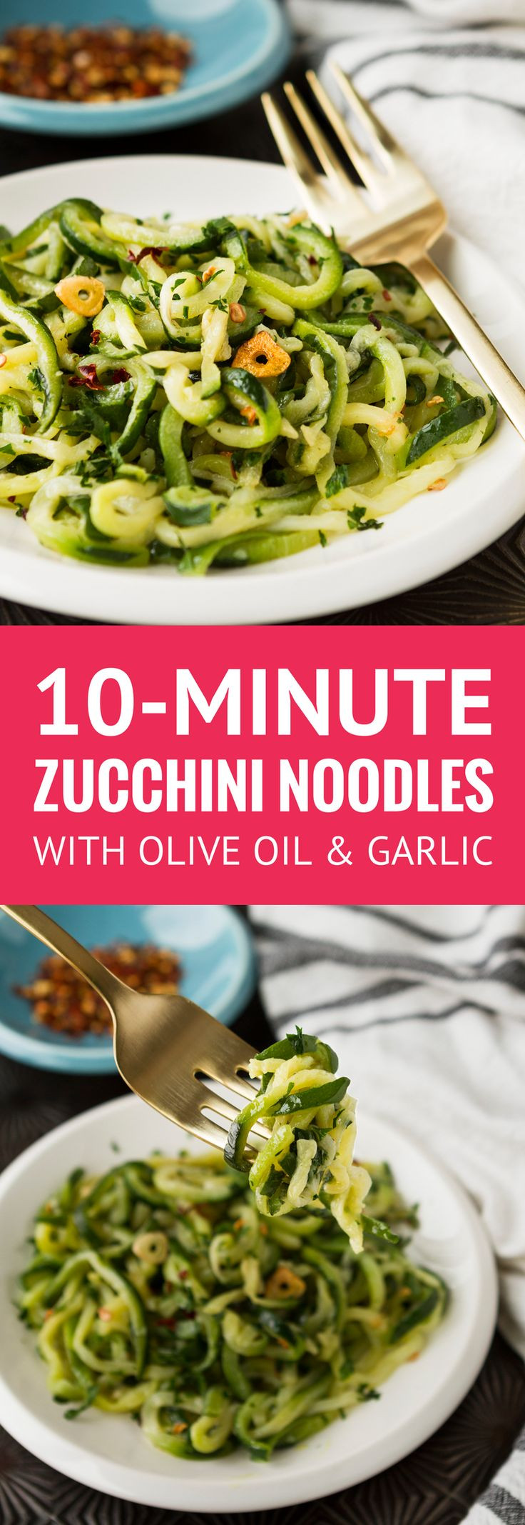 Premade Zucchini Noodles
 10 Minute Zucchini Noodles 3 ingre nts plus a bag of