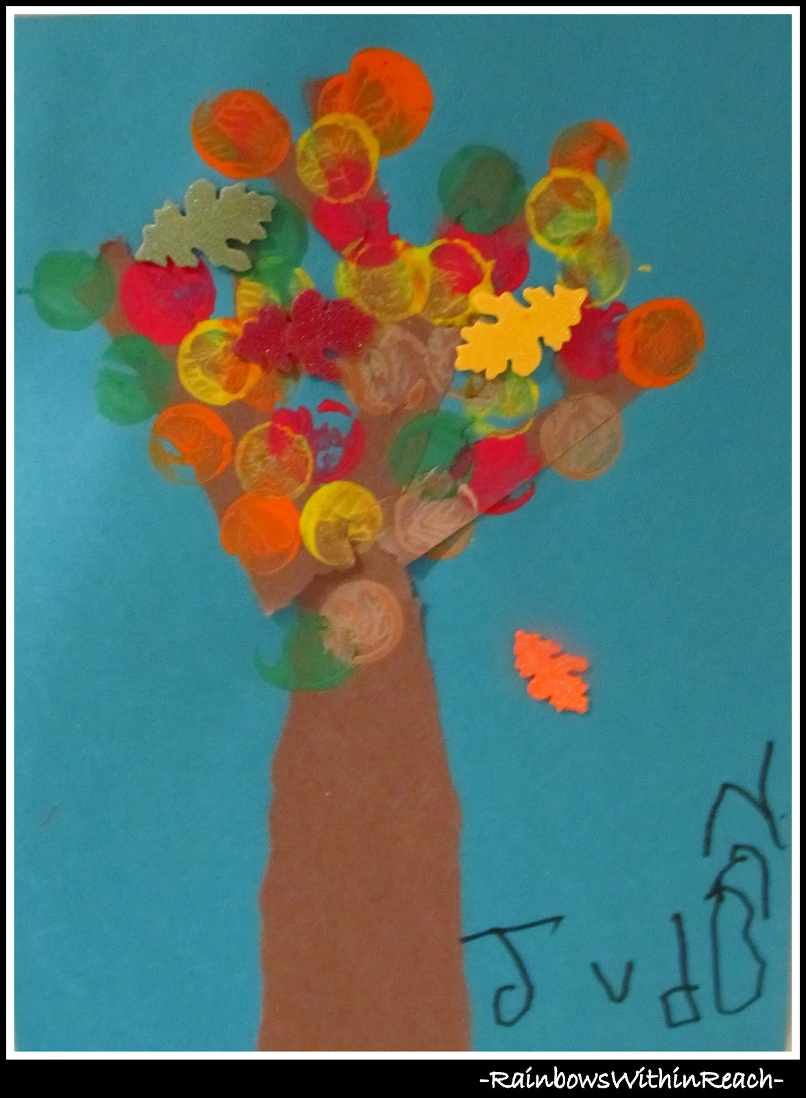 Preschool Art Project Ideas
 Fall Leaf Art Project in Preschool DrSeussProjects